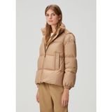 Moncler Esnaie Bej Puffer Mont - 3