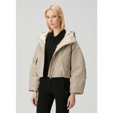 Moncler Eucalyptus Bej Kapüşonlu Mont - 3 - Açık Bej
