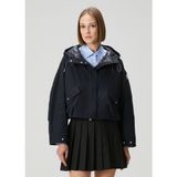 Moncler Eucalyptus Lacivert Kapüşonlu Mont - 2