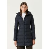 Moncler Gie Lacivert Kapüşonlu Puff Mont - 0
