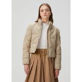 Moncler Keros Bej Ekoseli Mont - 0