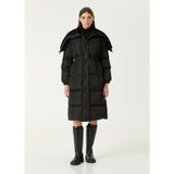 Moncler Khloe Siyah Kapüşonlu Puff Mont - 3