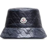 Moncler Lacivert Çift Taraflı Kadın Şapka - Koyu Mavi - S