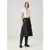 Moncler Lacivert Midi Etek - 40