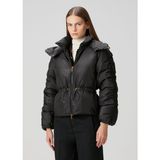 Moncler Louviere Siyah Kapüşonlu Mont - 0