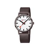 Mondaine Classic A660.30360.1bsbz Hasır Erkek Kol Saati - Kahverengi