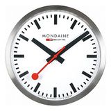 Mondaine duvar saati yuvarlak, 250 mm, A990. Clock. 16SBB