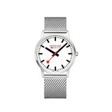 Mondaine Simply Elegant A638.30350.16sbz Metalik Gri Çelik Erkek Kol Saati - Gümüş