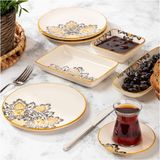 Mondecor Arabesque 24 Parça Kahvaltı Takımı Sgt-Arabesque