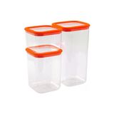 Mondecor Silikon Contalı 3 Boy Esnek Saklama Kabı Sft006