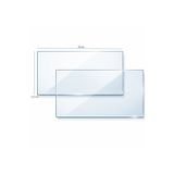 Mondelux Masaüstü Şömine Camı 4 mm Temperli 29x12,5 cm - 2 ADET