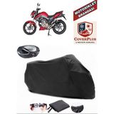 Mondial 125 Drift L Cbs Branda Siyah Arka Çanta Uyumlu(Topcase) Motosiket Brandası Motor Örtüsü Çadır Su Geçirmez Motosiklet Kılıfı Motor Brandası,lastikli,taşıma Torbalı