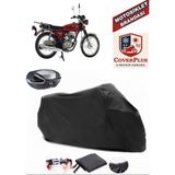 Mondial 125 Mg Classic Branda Siyah Arka Çanta Uyumlu(Topcase) Motosiket Brandası Motor Örtüsü Çadır Su Geçirmez Motosiklet Kılıfı Motor Brandası,lastikli,taşıma Torbalı