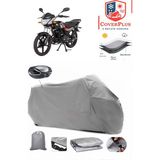 Mondial 125 Superboy I Branda Gri Arka Çanta Uyumlu(Topcase) Motosiket Brandası Motor Örtüsü Çadır Su Geçirmez Motosiklet Kılıfı Motor Brandası,lastikli,taşıma Torbalı