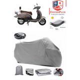 Mondial 125 Zn Branda Gri Arka Çanta Uyumlu(Topcase) Motosiket Brandası Motor Örtüsü Çadır Su Geçirmez Motosiklet Kılıfı Motor Brandası,lastikli,taşıma Torbalı