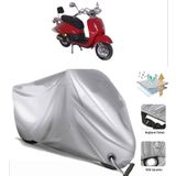 Mondial 125 ZN Siyah Arka Çanta Uyumsuz Ultra Kalın Su Geçirmez Motor Brandası