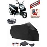 Mondial 150 Kn Branda Siyah Arka Çanta Uyumlu(Topcase) Motosiket Brandası Motor Örtüsü Çadır Su Geçirmez Motosiklet Kılıfı Motor Brandası,lastikli,taşıma Torbalı