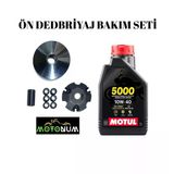 Mondial 50 Loyal İ Yarım Ön Varyatör Yağlı Bakım Seti Motul 5000 10W40 M1704
