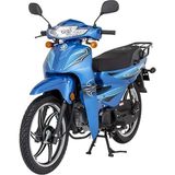 Mondial 50 Sfc Mini EC Mavi Elektrikli Motosiklet Çevre Dostu Tasarım Yüksek Taşıma Kapasitesi