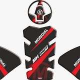 Mondial Drift 125 L Tank Pad Kırmızı Siyah