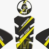 Mondial Drift 125 L Tank Pad Sarı-Siyah