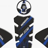 Mondial Drift 125 L Tank Pad Siyah Mavi