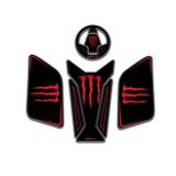 Mondial Drift L Tank Pad Set Kırmızı Monster Edition Redlinegrafik