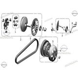 MONDİAL MARŞ DİŞLİSİ YARIMAY KOMPLE RİTMİCA 100-110 SPEEDY ORJ