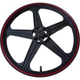 Mondial Mondıal 125 Superboy I On Jant - Celık (1.40 x 18\'\') (Kırmızı) Orijinal - Black