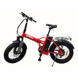 Mondial Prostreet T E-Bike Elektrikli Bisiklet Kırmızı Katlanabilir 2026 - MondiMotor