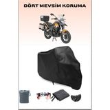 Mondial RX1I Evo Uyumlu Siyah Motorsiklet Branda, Motor Örtüsü