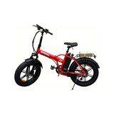 Mondial Starlight M E-Bike Kırmızı Katlanabilir Elektrikli Bisiklet