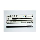 Mondo Softliner Rainbow Siyah Keçeli Kalem