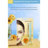 MONDSUB Calendula Petal Hydrogel Yüz Maskesi – 6’ Adet, Yoğun Nemlendirici & Yatıştırıcı (28G x 6)