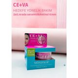 MONDSUB Ceramide & Retinol 2'si 1 Arada Krem – Hassas Onarıcı & Sıkılaştırıcı Bölgesel Bakım (100 Ml)