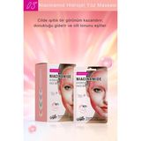 MONDSUB Niacinamide Hydrogel Yüz Maskesi – Aydınlatıcı, Nemlendirici, Gözenek Sıkılaştırıcı, 12 Adet
