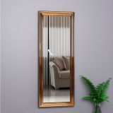 Mone Ayna 40x105 Dekoratif Bronz Salon Ofis Boy Aynası
