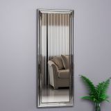 Mone Ayna 40x105 Dekoratif Gümüş Salon Ofis Boy Aynası