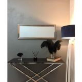 Mone Dresuar Aynası, Gümüş Çerçeve, 40X105