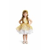 Moneliz Gold Simli Elbise