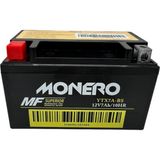 Monero 12 Volt 7 Amper YTX7A-BS Scoter Kuru Akü - Renkli