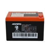 Monero 12V-14 Amper Antrasit E-Bıke Akü