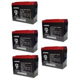Monero 12V-20 Amper Dik -Yeni Tarihli- E-Bıke Elektrikli Bisiklet Akü 5'Lü Paket 24 Amper Ebatlarında Ebatlar: 180 X 78 X 170Mm