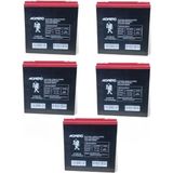 Monero 12V-24 Amper Dik E-Bıke Akü 5’li Paket 20 Amper Ebatları Ile Aynı Ebatlar: 180 x 78 x 170MM - 0 - Siyah - renk