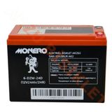 Monero 12V-24 Amper [yatık] [185*105*130 Mm] E-Bıke Akü -