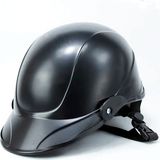 Monero Jokey Kask Siyah Motosiklet & Bisiklet Kaskı Yazlık Yarim Kask