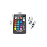 monero Kumandalı T10 Park Ampulu 12 Renkli Rgb Teknolojili 2 Adet