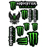 monero Monster Sponsor Sticker Set A4