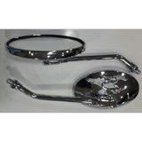 Monero Motosiklet Aynası Takım 124 Kartal Desenli 10mm Chopper Kt