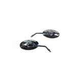 Monero Motosiklet Chopper Kartal Desenli Ayna 10 mm